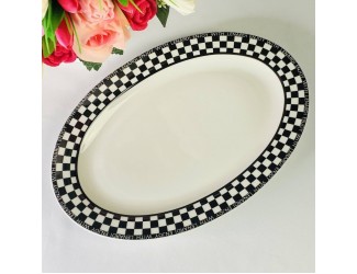 Набор из 2 овальных блюд 30,5х22х2,5см Lenardi ENJOY 205-419