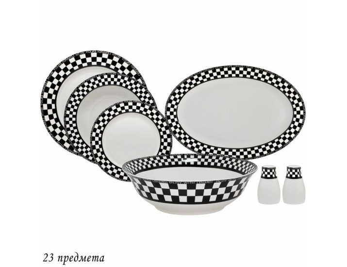Обеденный сервиз 23предмета Lenardi ENJOY 205-429