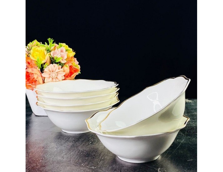 Набор из 6 салатников 18см MAGNOLIA GOLD Lenardi 205-580