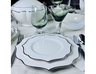 Набор из 6 тарелок 20,5см MAGNOLIA GOLD Lenardi 205-591