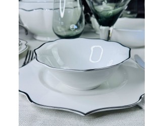 Набор из 6 салатников 18см MAGNOLIA SILVER Lenardi 205-595