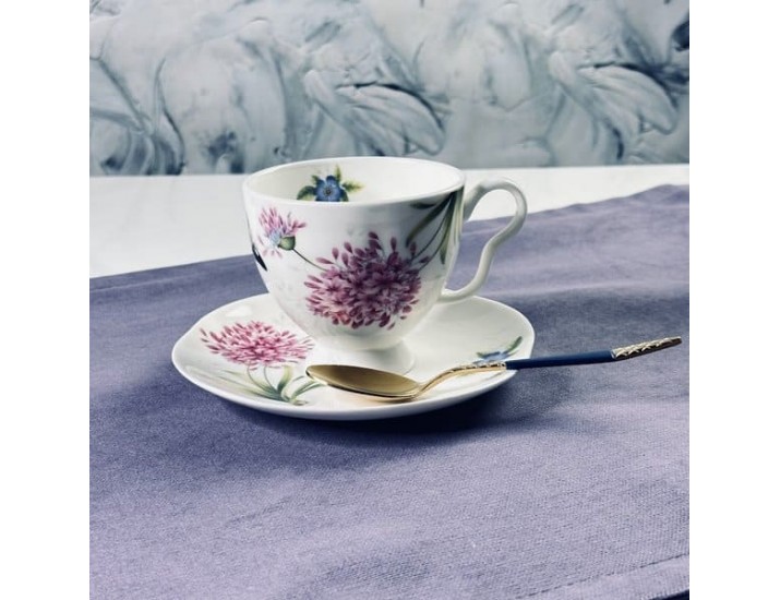 Чайный набор 12предметов 240мл Lenardi Flowers 205-957