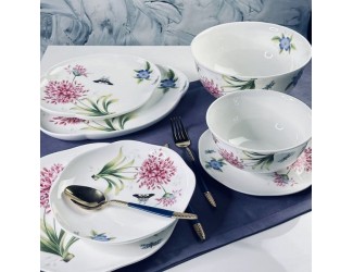 Обеденный сервиз 23предмета Lenardi Flowers 205-974