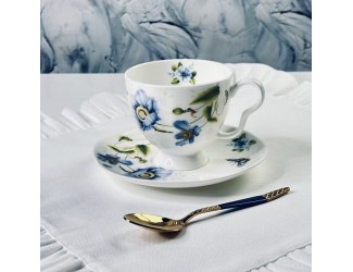 Чайный набор 12предметов 240мл Lenardi Flowers 205-993