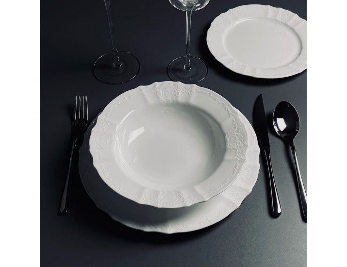 Набор из 6 глубоких тарелок 23см Lenardi Maria 225-059