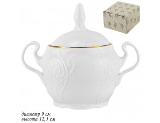 Сахарница с крышкой в Lenardi Maria gold 226-054