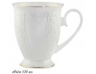 Кружка Lenardi Maria gold 320мл 226-100