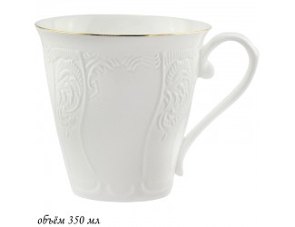 Кружка Lenardi Maria gold 350мл 226-101