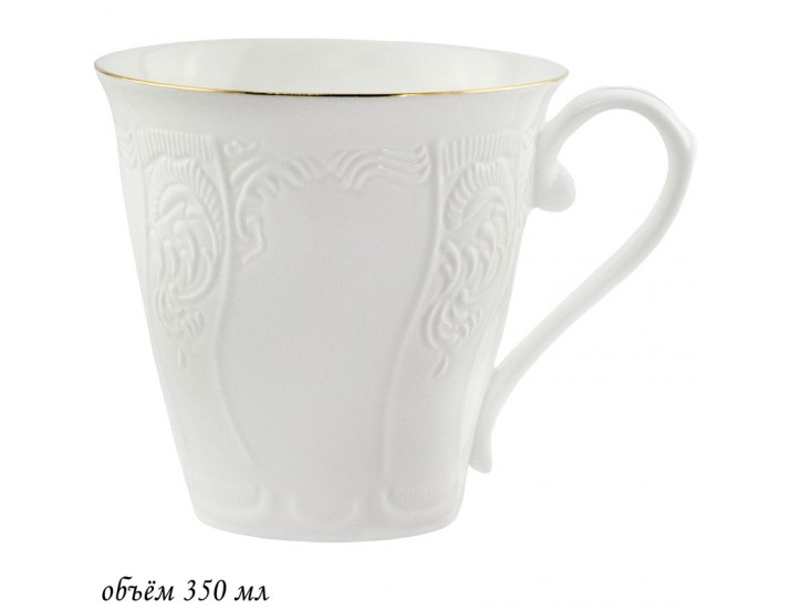 Кружка Lenardi Maria gold 350мл 226-101