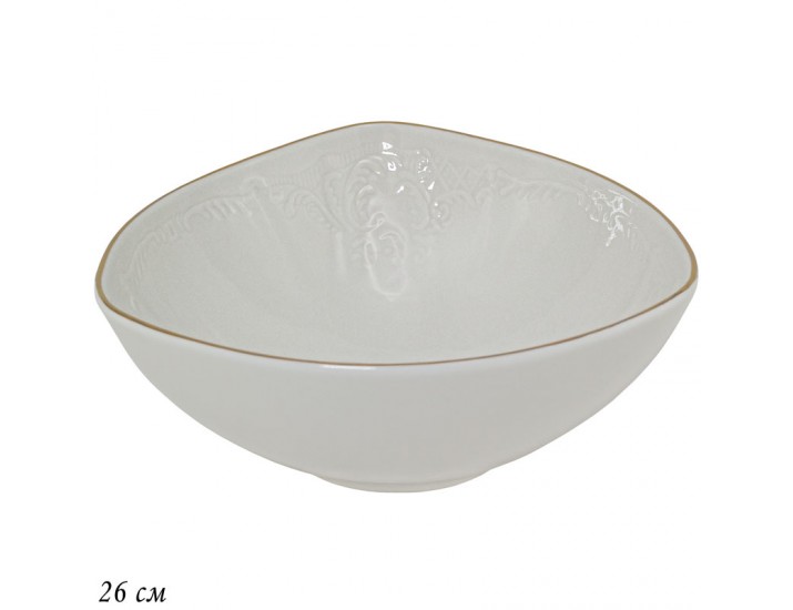 Салатник 26см Lenardi Maria gold 226-124