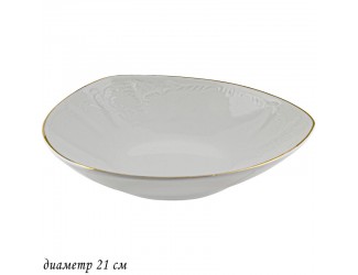 Салатник 21см Lenardi Maria gold 226-131