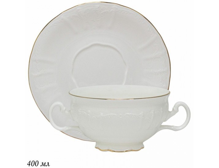 Бульонница 400мл Lenardi Maria gold 226-134