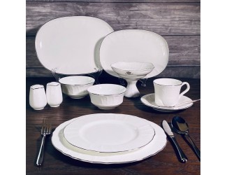 Обеденный сервиз на 6 персон 96 предметов Lenardi Maria gold 226-171