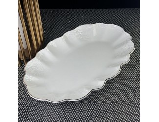 Блюдо 35см Lenardi Maria gold 226-188