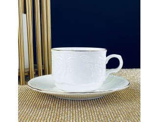 Чайный набор 12предметов 280мл Lenardi Maria gold 226-202