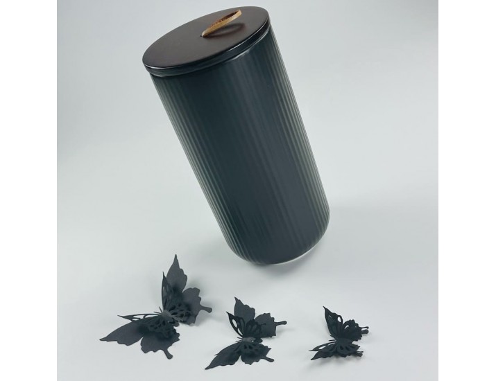 Банка с крышкой 20см(1,1л) Lenardi Blackwood 235-025