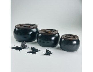 Набор из 3 банок 10/13/16см с крышками Lenardi Blackwood 235-037