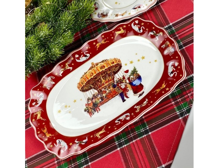 Набор блюд 2шт 30,5см Lenardi Новогодний 305-167
