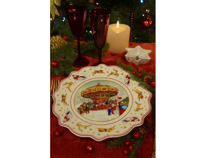Блюдо 30,5см Lenardi Новогодний 305-171 Блюдо 30,5см Lenardi Новогодний 305-171