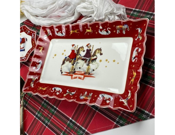 Блюдо 35см Lenardi Новогодний 305-175 Блюдо 35см Lenardi Новогодний 305-175