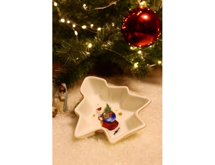 Блюдо-ёлка 11см Lenardi Новогодний 305-194 Блюдо-ёлка 11см Lenardi Новогодний 305-194