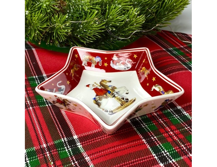 Блюдо-звезда 14см Lenardi Новогодний 305-197 Блюдо-звезда 14см Lenardi Новогодний 305-197