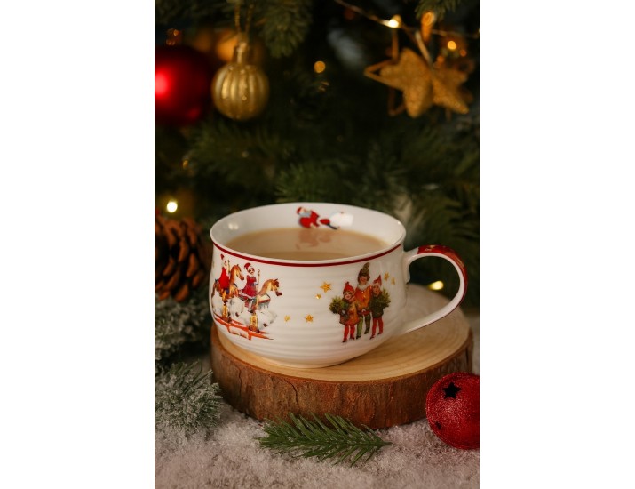 Бульонница 500мл Lenardi Новогодний 305-205 Бульонница 500мл Lenardi Новогодний 305-205