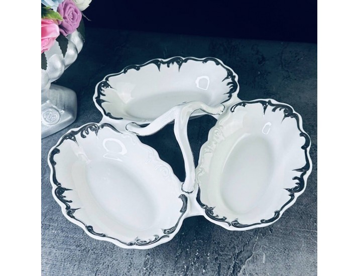 Менажница 26см Lenardi ARGENTO 666-386