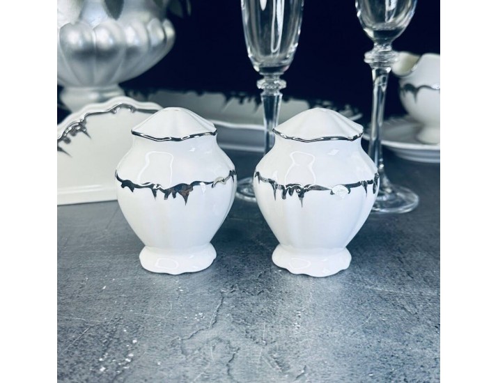 Набор солонок 2шт Lenardi ARGENTO 666-402