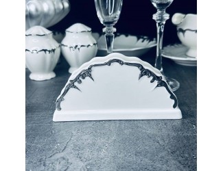 Салфетница 14,5х11,5х5,5 см Lenardi ARGENTO 666-403