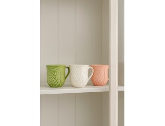 Кружка 370мл Lenardi Капуста 232-030 розовая