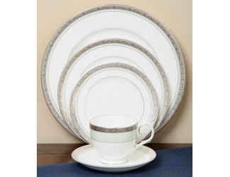Чайный сервиз на 6 персон 15 предметов Noritake Fascination green Чайный сервиз на 6 персон 15 предметов Noritake Fascination green