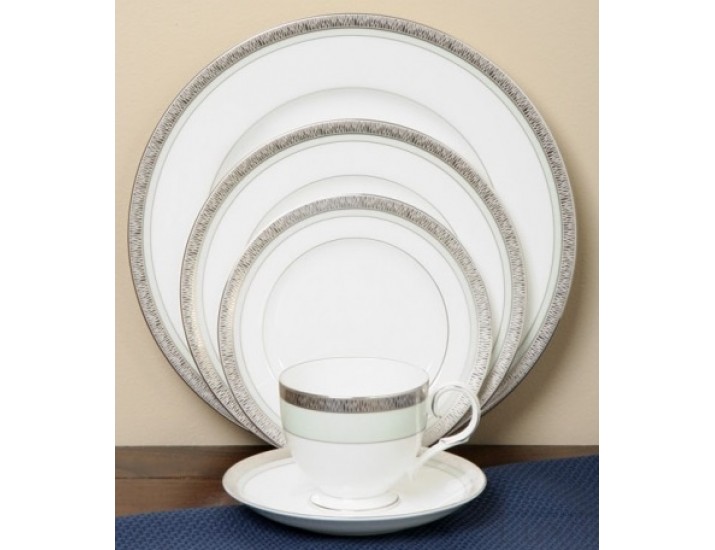 Чайный сервиз на 6 персон 15 предметов Noritake Fascination green Чайный сервиз на 6 персон 15 предметов Noritake Fascination green