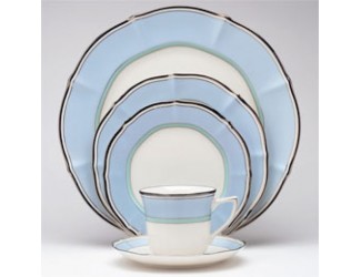 Кофейный сервиз Noritake CENTURA BLUE на 12 персон 27 предметов
