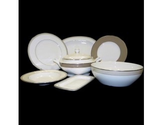 Чайно-столовый сервиз на 12 персон 93 предмета Noritake CAMEROON SAND
