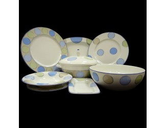 Чайно-столовый сервиз на 12 персон 93предмета Noritake JAVA BLUE