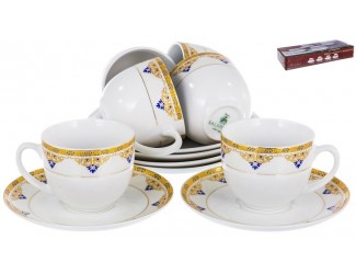 Набор чайных пар на 6 персон 12 предметов Balsford Бристоль УИЛЬЯМ 106-03007