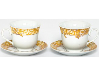 Набор чайных пар на 2 персоны 4 предмета Guterwahl Аврора Шедир
