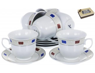 Набор чайных пар на 6 персон 12 предметов Guterwahl Венера Мицар