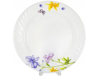 Набор тарелок 6 шт 22см Olaff Городские цветы