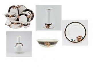 Сервиз столовый 36 пр на 6 персон Royal Bone China Сказочный цветок