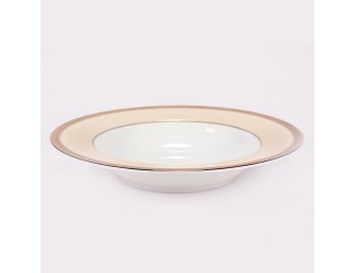 Набор 6 суповых тарелок Royal Bone China "Палатин Голд"
