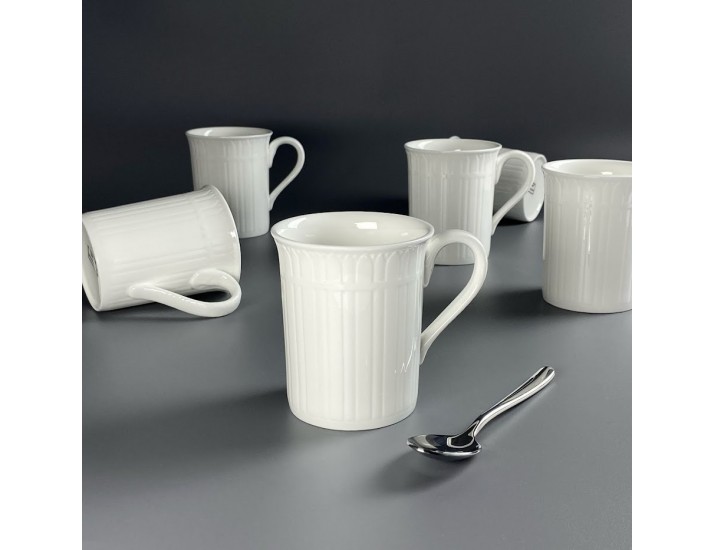 Набор из 6 кружек 320мл Lenardi Серена 225-064