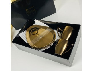 Набор из 2 чашек с блюдцами 250мл Lenardi Винтаж 232-012