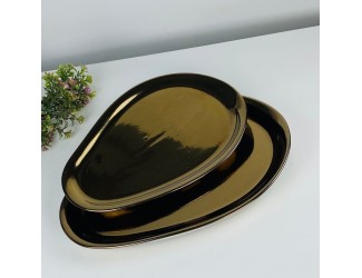 Набор из 2 глубоких овальных блюд 35,5/30,5см Lenardi Винтаж 232-013