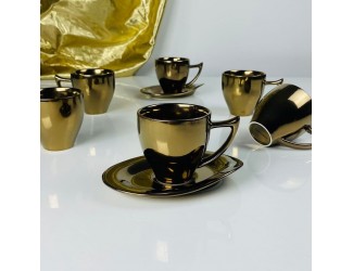 Кофейный набор 110мл 12 предметов Lenardi Винтаж 232-017