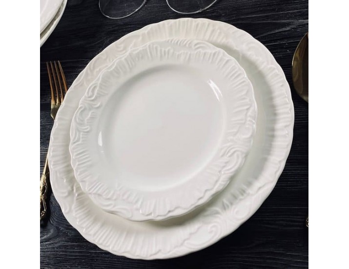 Набор из 6 тарелок 20см Lenardi Аврора 305-024