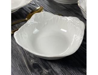 Набор из 6 квадратных салатников 15см Lenardi Аврора 305-038