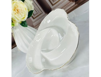 Менажница 25,5см Lenardi Аврора золото 305-063