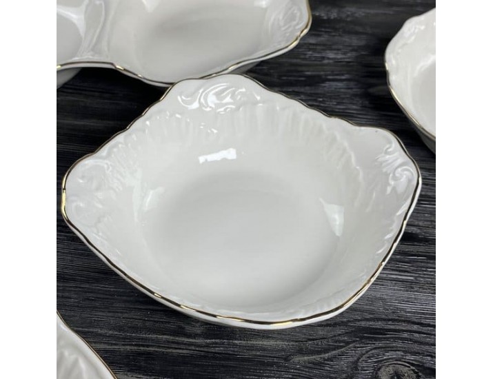 Обеденный сервиз на 6 персон 36 предметов Lenardi Аврора золото 305-089